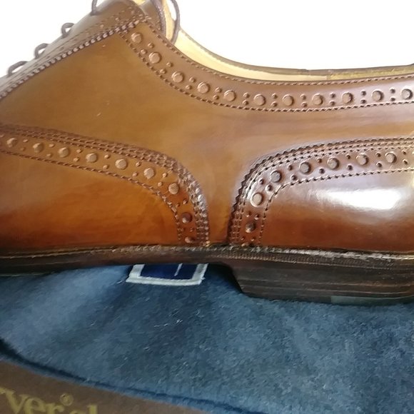 Vintage Cole Haan Bragano, Chestnut, Size 9M, Made in Italy, NEVER WORN! main image 4